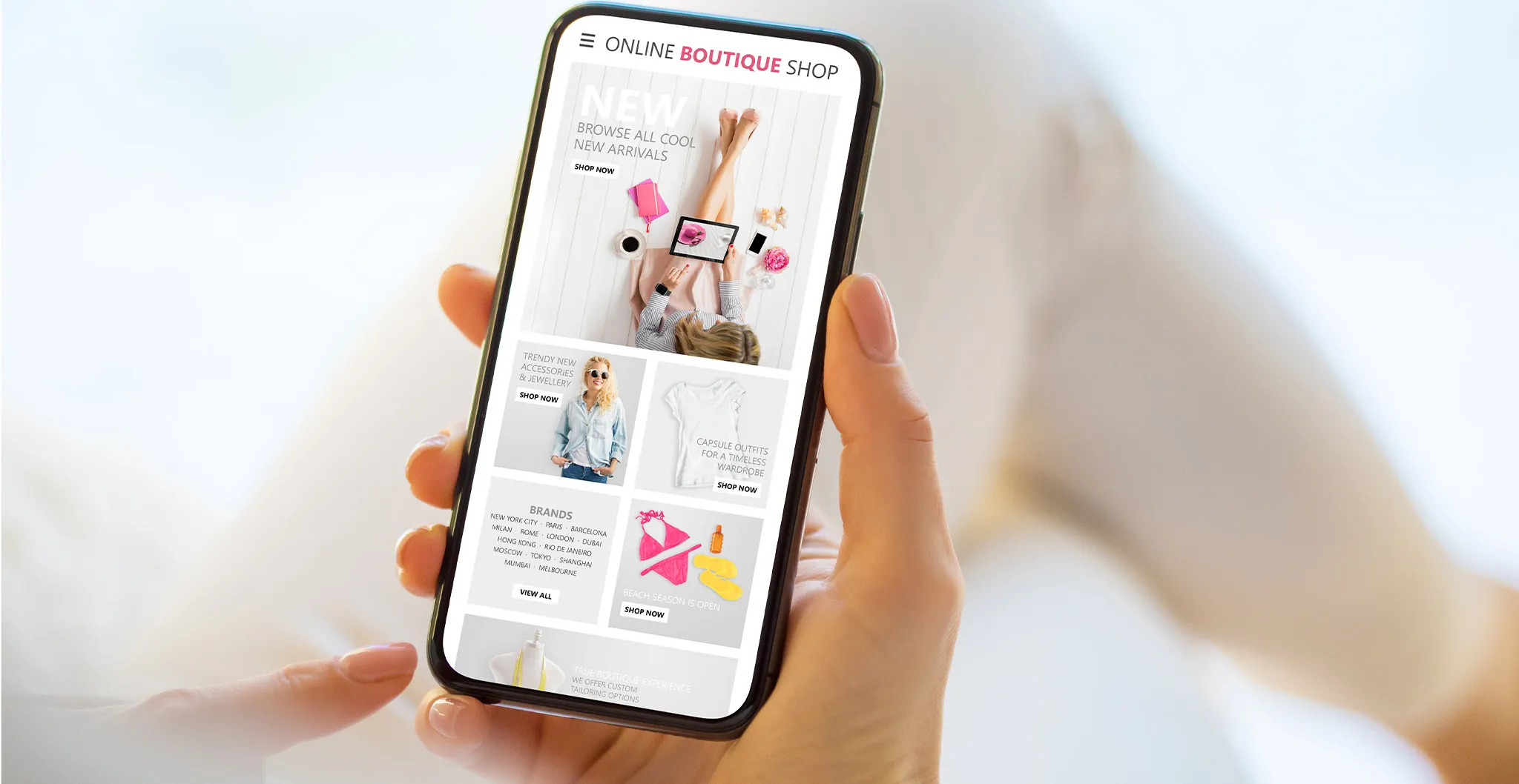 Onlineshop auf dem Smartphone: Shop-Entwicklung mit JTL von Pixsla aus Wiesbaden